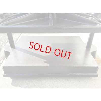 画像7: 木工プレス盤（手動式プレス機）