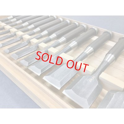 画像3: 船津舟弘　三裏追入鑿　15本組　