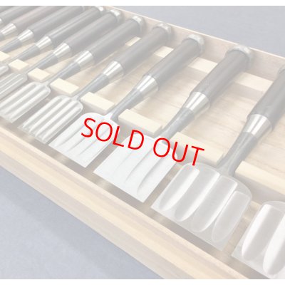 画像4: 船津舟弘　三裏追入鑿　15本組　