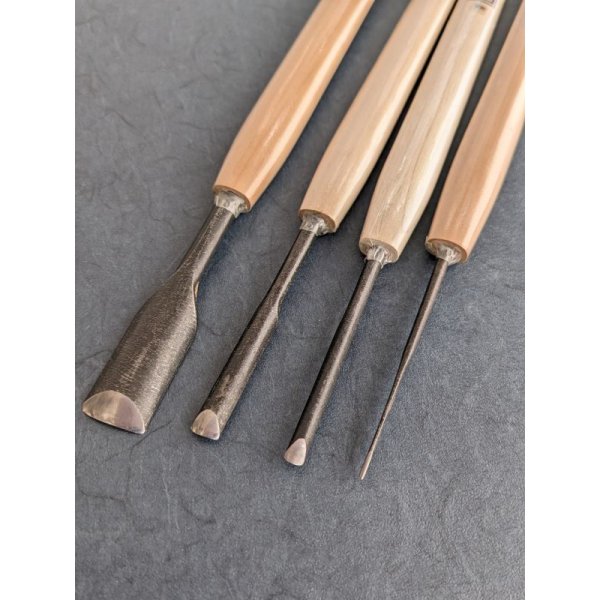 画像3: 刃長彫刻刀　鎌倉丸刀 (3)