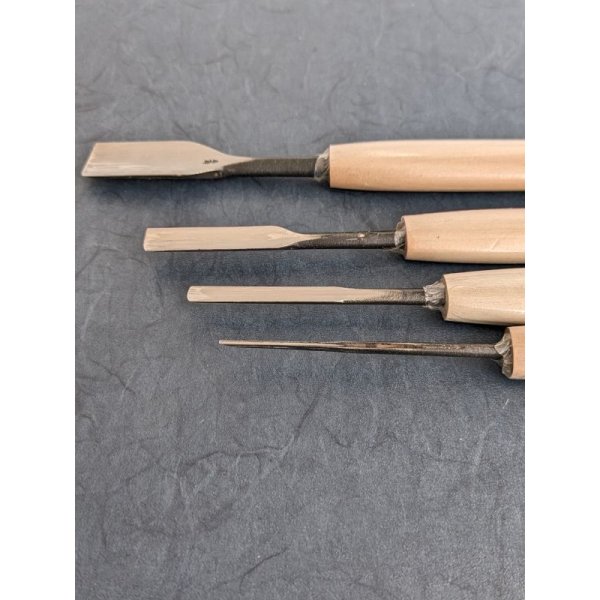 画像5: 刃長彫刻刀　鎌倉丸刀 (5)