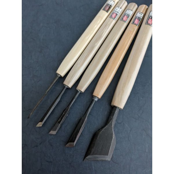 画像3: 刃長彫刻刀　斜刀左 (3)