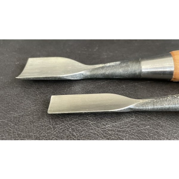 画像4: 〈正道〉　木彫鑿　浅丸 (4)